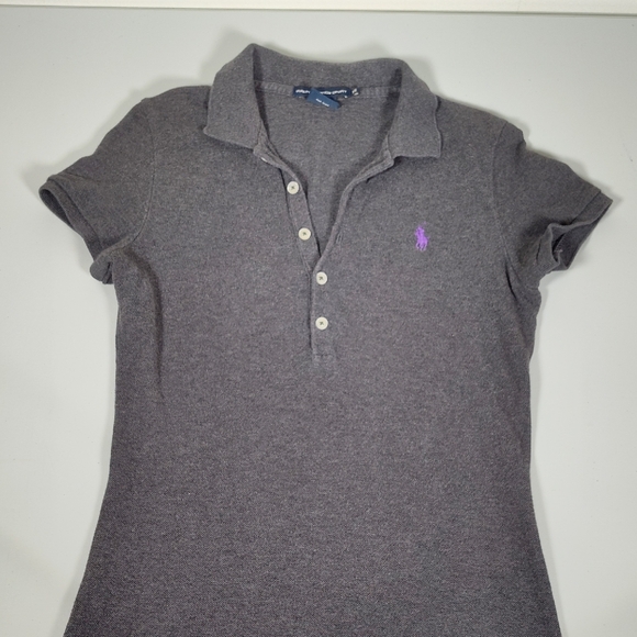 Ralph Lauren Sport 100% cotton gray polo t-shit dress XS - Picture 3 of 9